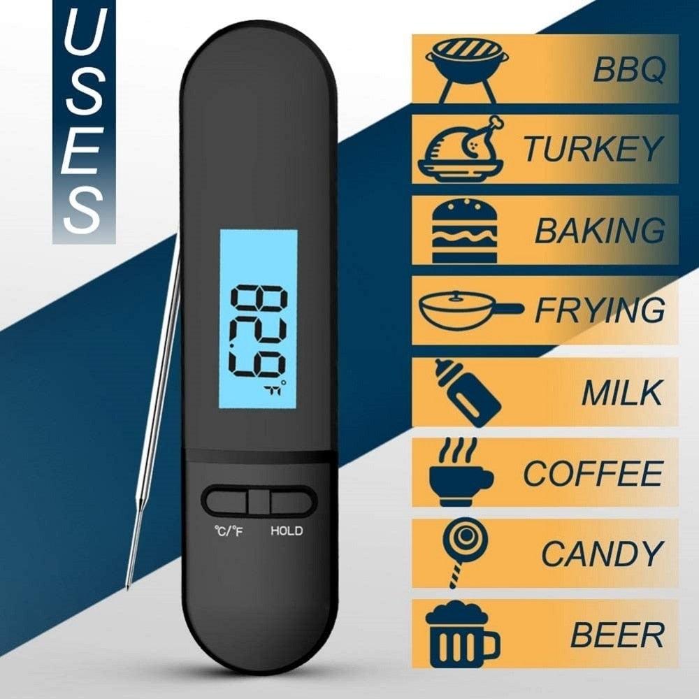 Digital Instant-Read Meat Thermometer for BBQ & Grillin